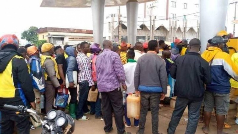 penurie de carburant au Cameroun