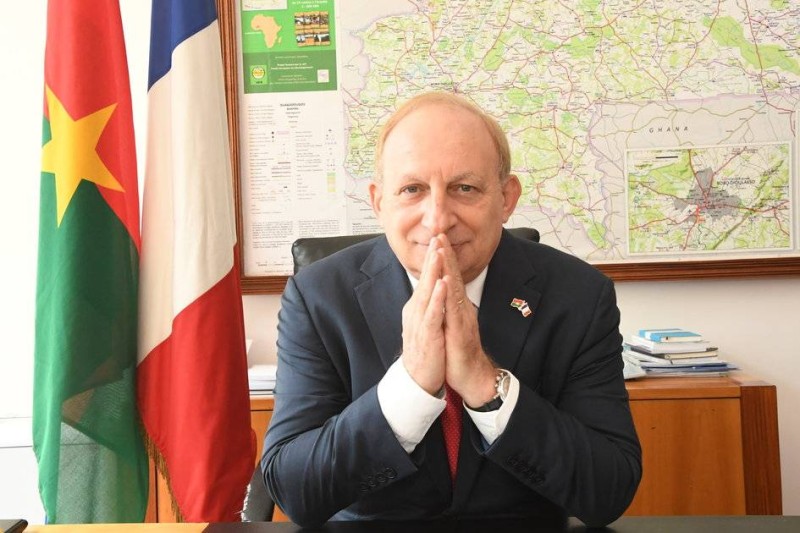 L'ambassadeur de France au Burkina Faso, Luc Hallade. (Ph: Dr)