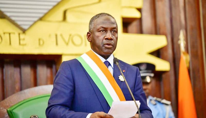 Adama Bictogo, président de l'Assemblée nationale de Côte d'Ivoire. (Ph: Dr)
