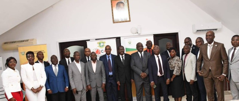 Les membres de la Habg et ceux de la Caidp. (PH:DR)