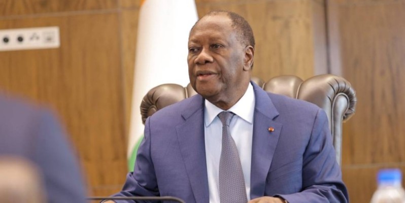 La réunion du Conseil national de sécurité, au Palais de la Présidence, a été présidée par le Chef de l'Etat Alassane Ouatarra. (Ph: Présidence)