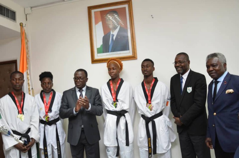 Les Taekwondoin. (DR)