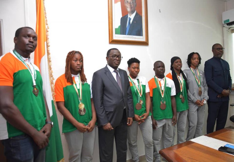 Les Judokas ivoiriens ont du potentiel à revendre. (DR)