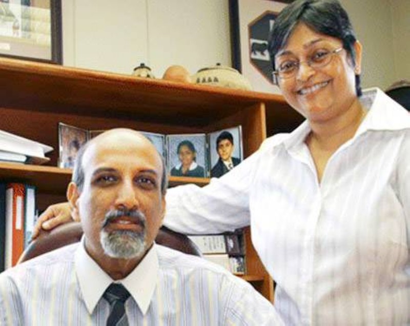 Docteurs Salim et Quarraisha Abdool Karim. (Ph: Dr)