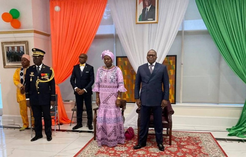L'ambassadeur de Côte d'Ivoire aux USA, Ibrahima Touré