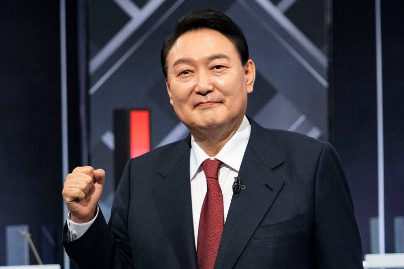 Le Président sud-coréen, Yoon Suk-yeol