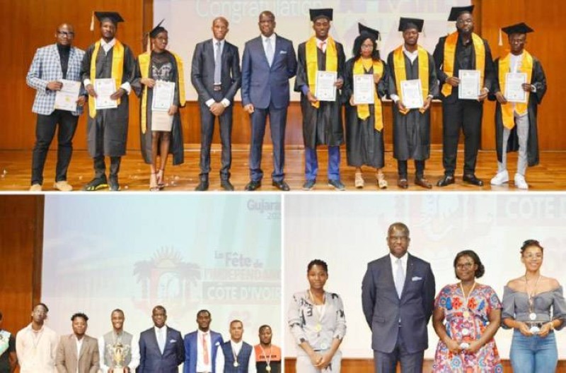 La diaspora ivoirienne en Inde a célébré l'an 62 de la Côte d'Ivoire. (Ph: Dr)