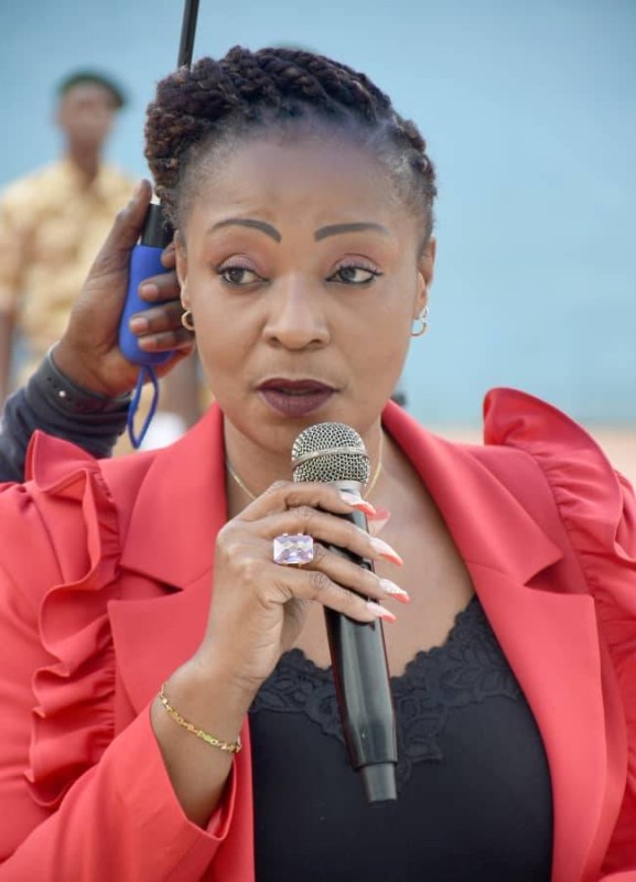 Le Commissaire général du camp Zoé, Mme Yolande Gueye Oué. (Ph: Dr)