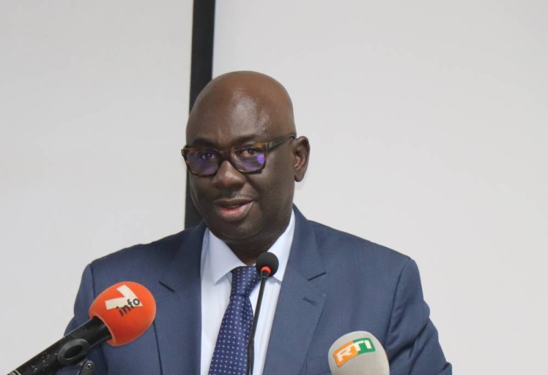 Représentant la présidente du Cndh, le Secrétaire exécutif, Sindou Bamba 