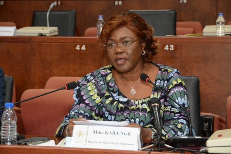 Le ministre du Plan et du developpement, Nialé Kaba. (DR)