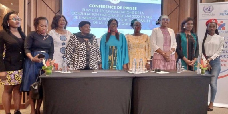 Les femmes veulent accélérer le processus d'harmonisation du code électoral et de la loi sur le quota des 30% en Côte d'Ivoire. (Ph: Dr)