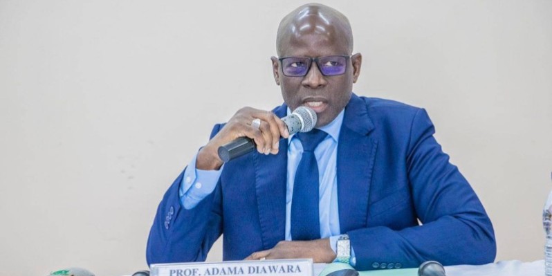 Adama Diawara, ministre de l'Enseignement supérieur et de la Recherche scientifique. (Ph: Dr)