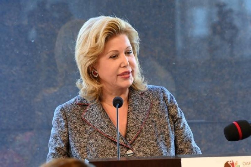 La première Dame de la Côte d'Ivoire, Mme Dominique Ouattara