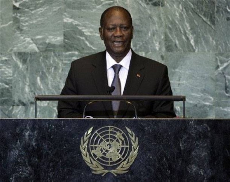 Le Président de la République, Alassane Ouattara. (DR)