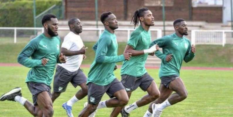 Pour les deux matchs amicaux contre le Togo et la Guinée, le staff des Éléphants a sorti la grosse artillerie. (Ph: Dr)