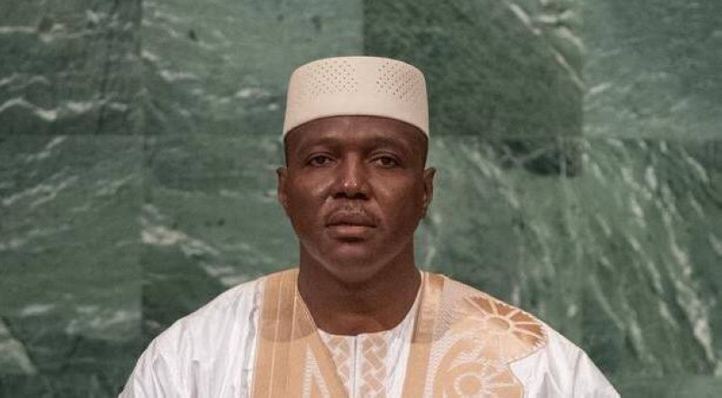 Le Colonel Abdoulaye Maïga, le 1er ministre par intérim de la junte malienne