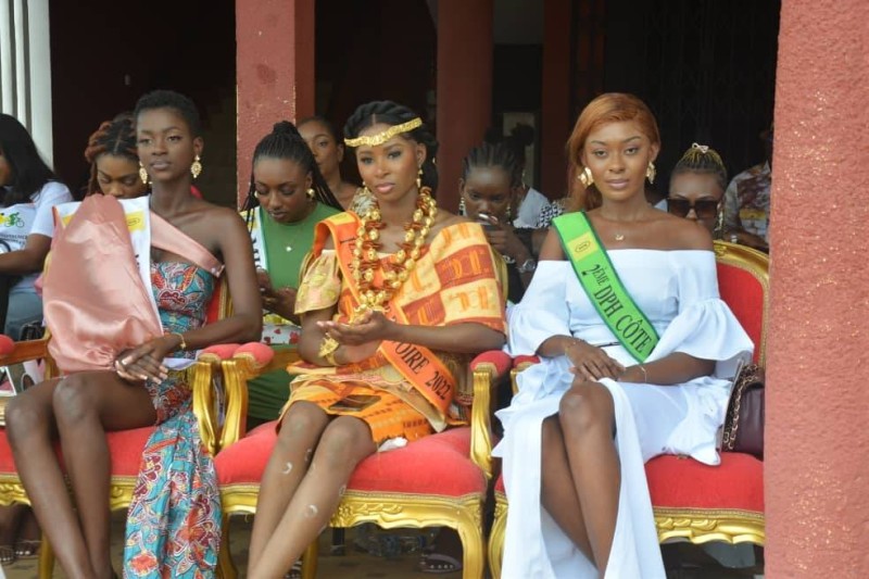 Mlle Diako Nassita, l’élue de la région et 1re dauphine Miss CI