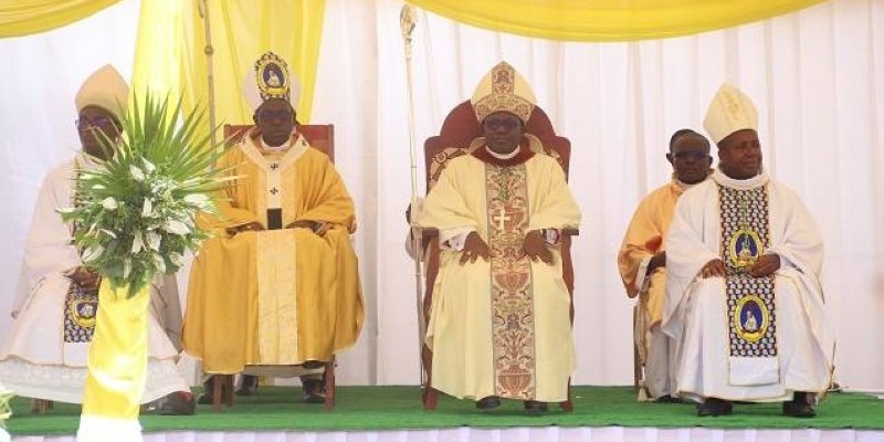 Mgr Alain Amiezi est le quatrième évêque du diocèse.   Photo Dr