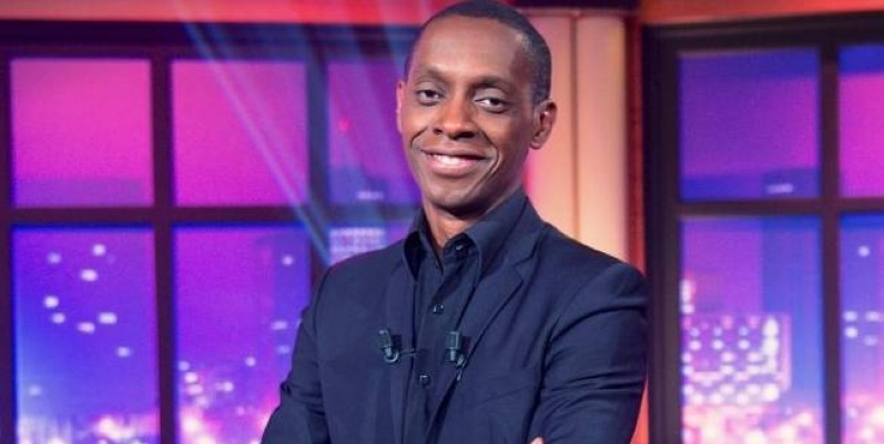 Claudy Siar, nouveau membre de l’équipe de ‘’A l’affiche !’’, l’émission culturelle de France 24 en français présentée par Louise Dupont. (Ph: Dr)