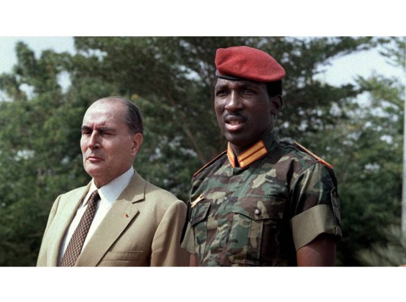 Les présidents français et Burkinabè