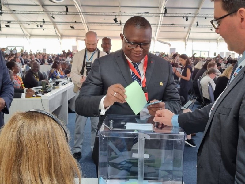 Le ministre Amadou Coulibaly