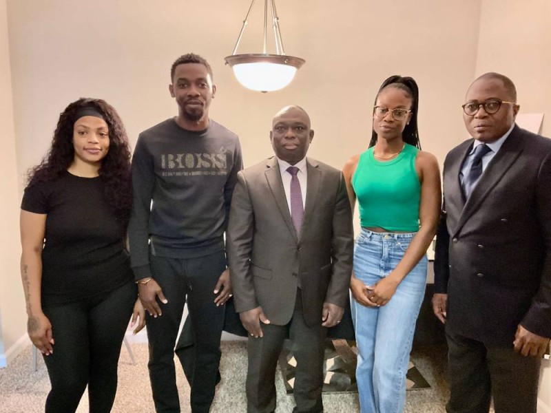 Mourning/Visiting the United States: KKB alongside the Assemien family in Maryland
