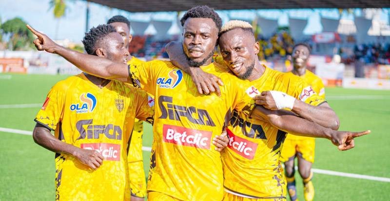 Les Mimos sont prêts pour la victoire contre le Horoya. (Ph: Dr)