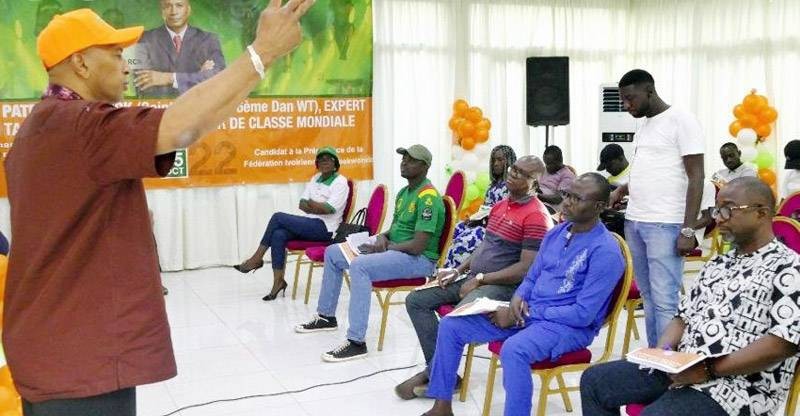 Le candidat Patrice Abdoulaye Remarck a lancé officiellement sa campagne. (Ph: Dr)