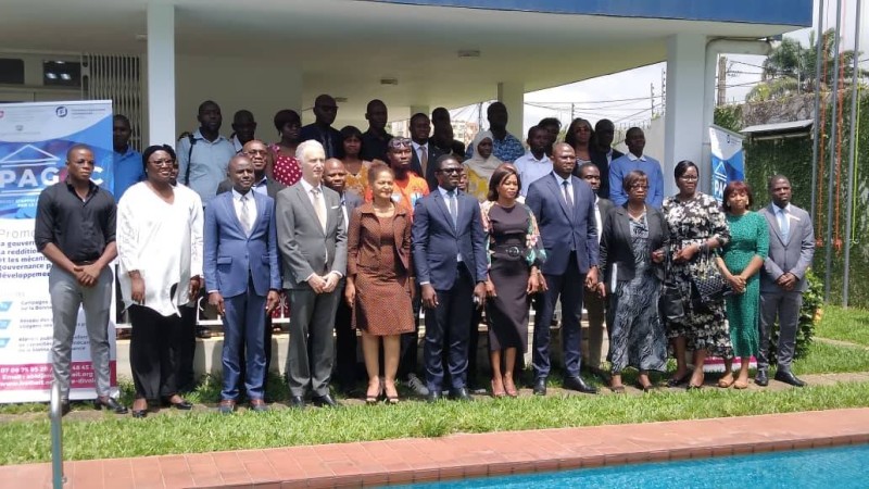 La photo de famille après l'atelier pour immortaliser l'événement. (Ph: Dr)