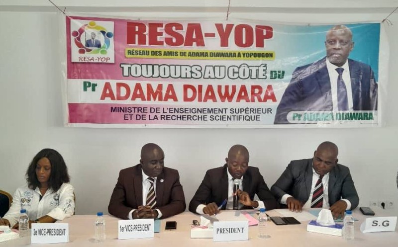 Le RESA-YOP propose le Professeur Adama Diawara aux municipales à Yopougon