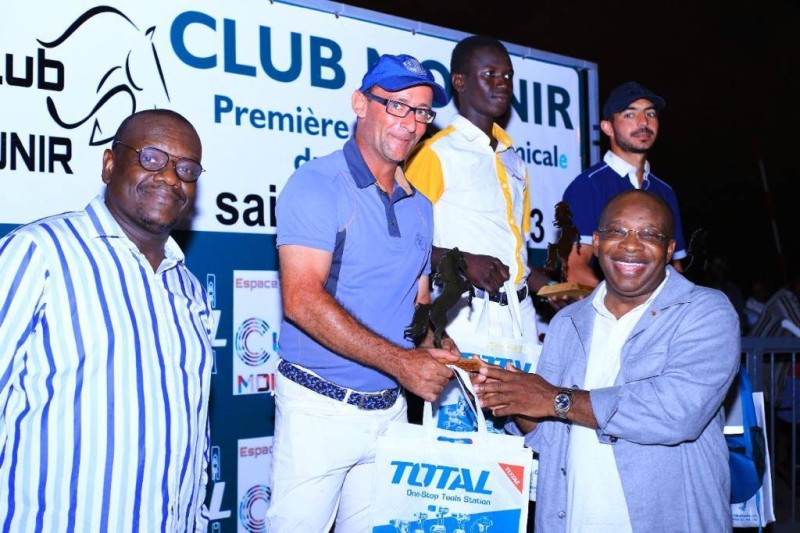 Le ministre du Tourisme,  Siandou Fofana, heureux d'être à la rencontre. (DR)