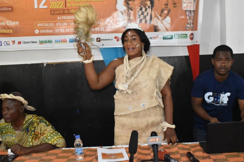 Nadège Woyo, commissaire générale, a présenté les enjeux culturels de cette initiative. (DR)
