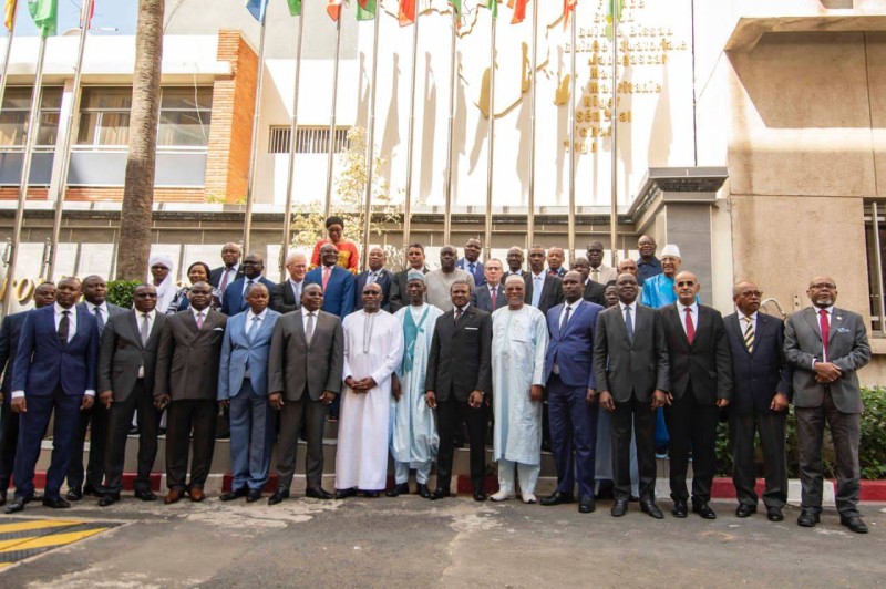 Le ministre Amadou Koné et ses pairs à DAKAR