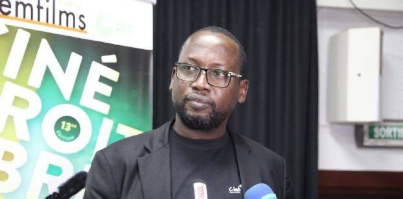 M. Sangaré Yacouba, cordonnateur du Festival Ciné Droit Libre