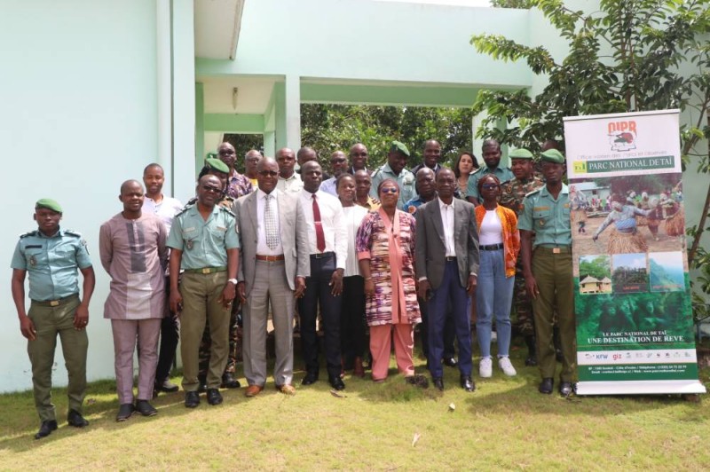 Les participants ont marqué leur engagement dans la gestion de l’aire protégée. (Ph: Dr)