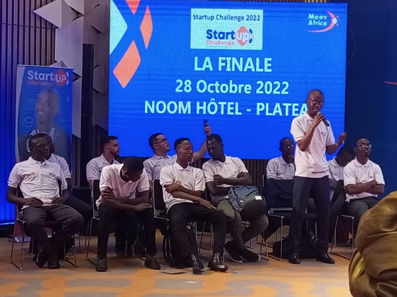 Les six (6) Startups finalistes du concours d’innovation Startup Challenge de Moov Africa Côte d'Ivoire 2022