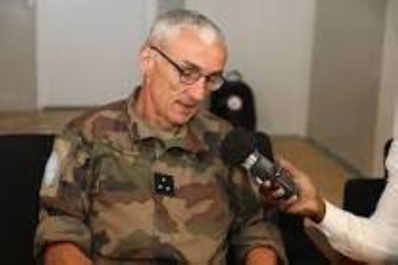Gal Benoit Chavanat, commandant adjoint de la Monusco. (Ph: Dr)