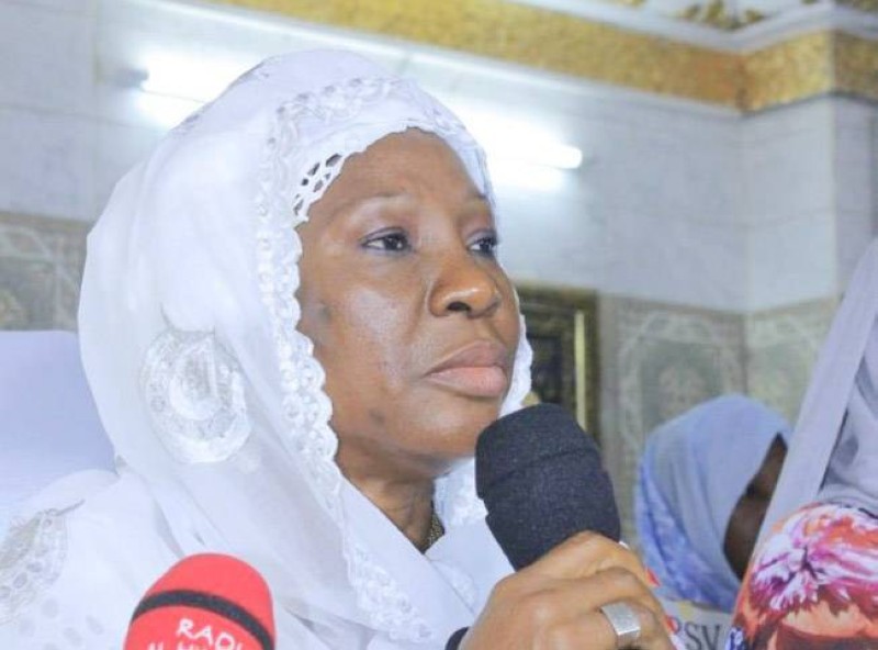 Kandia Camara invite les fidèles musulmans à prier pour la paix en Côte d'Ivoire. (DR)