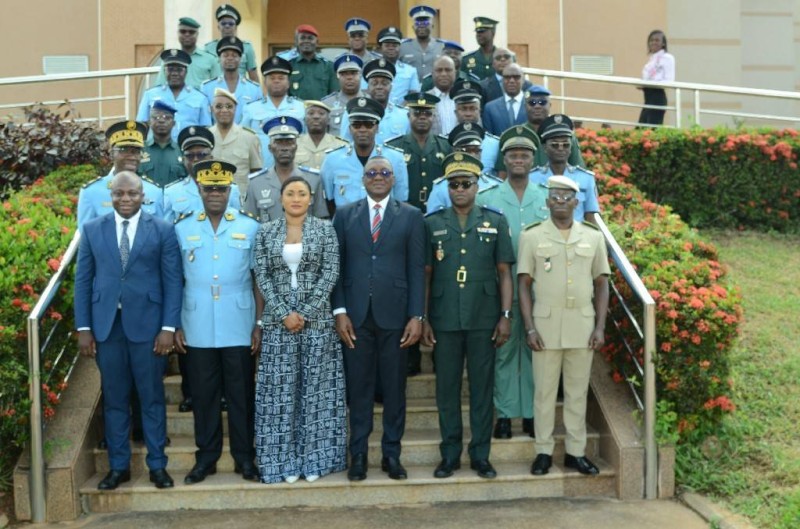 Une cinquantaine d’officiers supérieurs ont pris part à ce renforcement des capacités. (Dr)