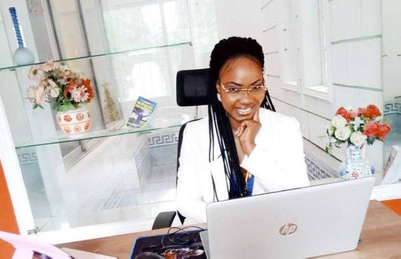 La présidente du comité Miss N'Zassa. (Ph: Dr)