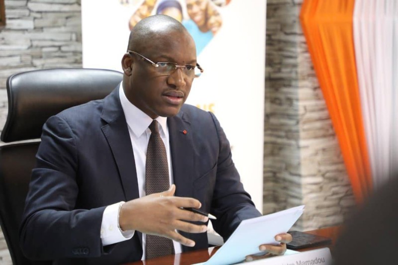 Mamadou Toure, ministre de la Promotion de la jeunesse, de l'insertion professionnelle et du service civique. (DR)