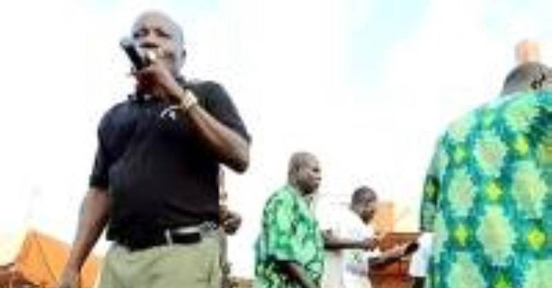 Le vieil Augustin Bilin Ndamoulé, dont la voix a marqué l'Abissa durant de nombreuses années. (Ph: Dr)