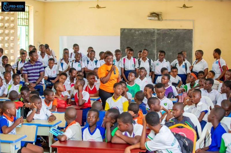 Les élèves ont été sensibilisées sur les grossesses en milieu scolaire. (Ph: Dr)