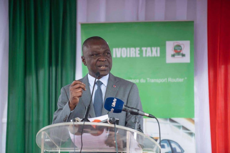 Le ministre des Transports, Amadou Koné