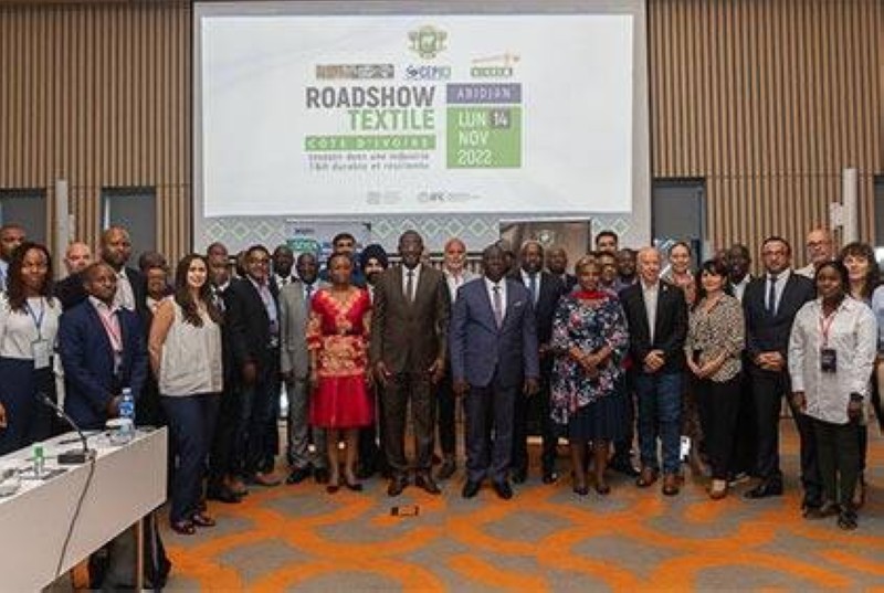Ils sont nombreux, les investisseurs étrangers qui sont venus prendre part à la cérémonie de présentation des opportunités qu'offre la Côte d'Ivoire, dans l'industrie textile (PH: DR)