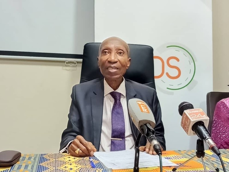 Bernard N'Doumi, président du Cnds. (Ph: Bavane)