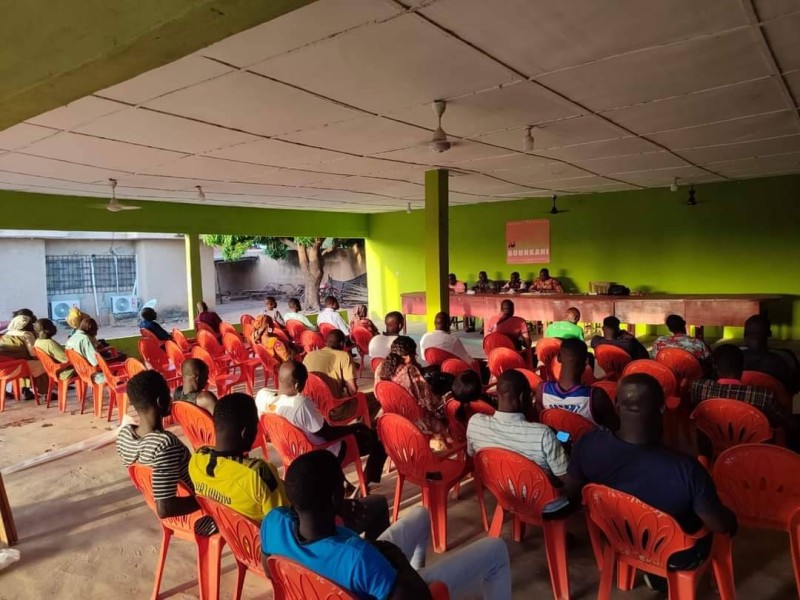 La mission du commissariat général du Festibo à Bouna