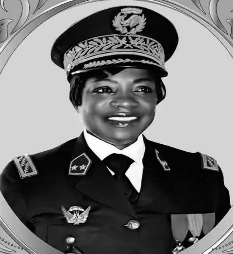  KOUAME AKISSI, Médecin Général de brigade, Ex Directrice de la Santé et de l’Action sociale des Armées