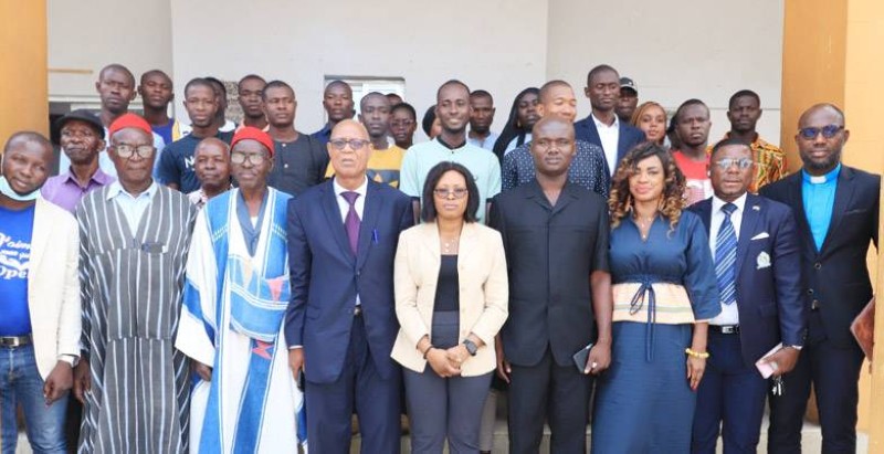 Une photo de famille pour immortaliser l'événement. (Ph: Dr)