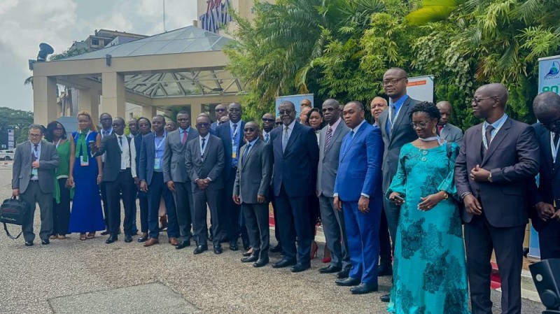 Les délégués aux assises d'Abidjan